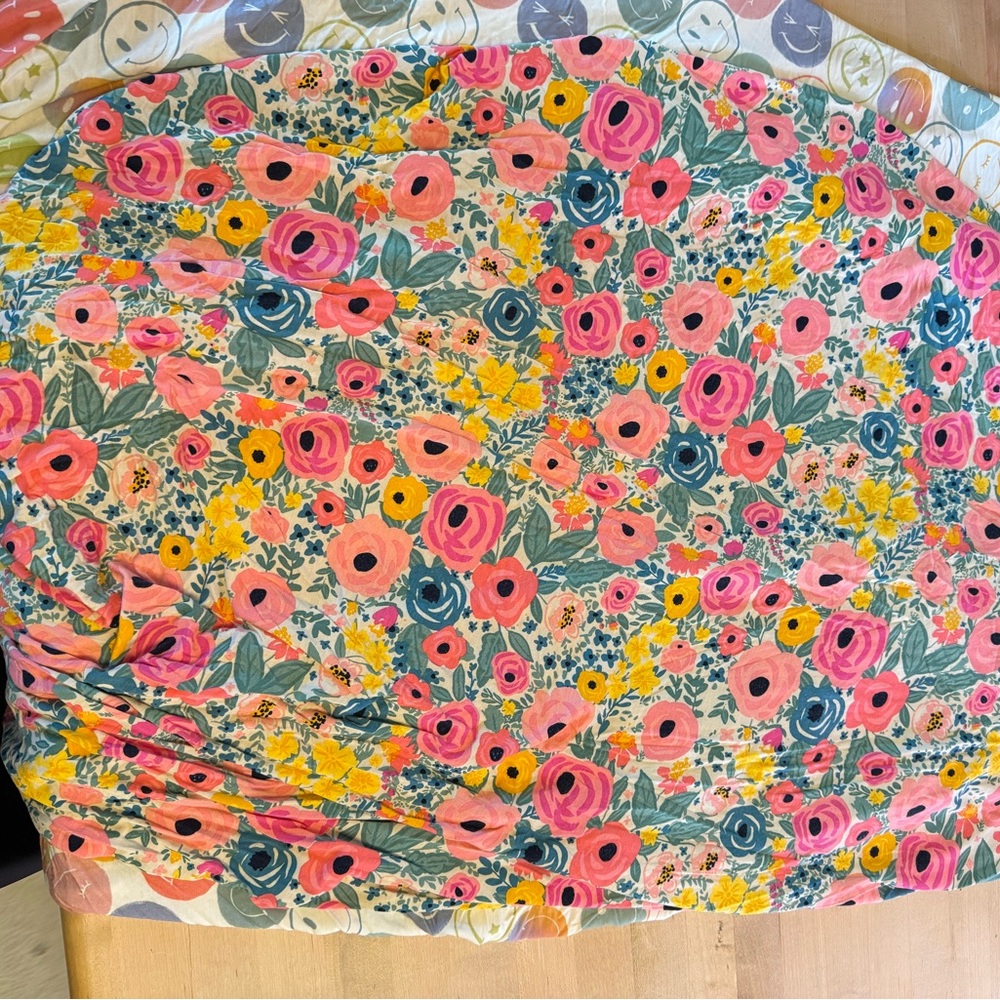 Little Sleepies Pastel Floral Standard Crib Sheet